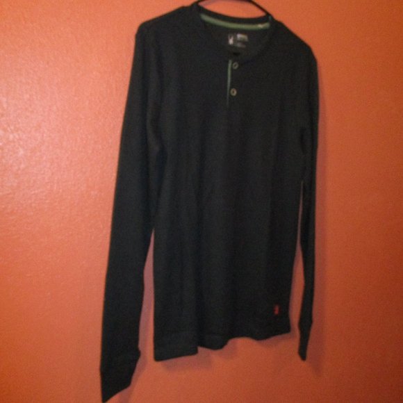 Spyder NEW Men Small Black Warm Long Sleeve Travel Vacation Outdoors Shirt - Picture 3 of 8